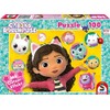 Schmidt Spiele 56475 Glitter Puzzle, Gabbby and Her Friends, 100