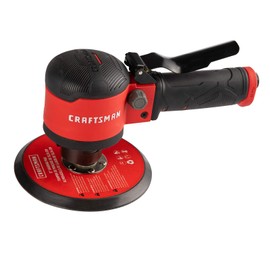 Craftsman CMXPTSG1014NB Dual Action Air Disc Sander, Red