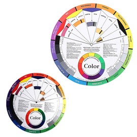 Baluue Makeup Tte Wheel Nail Art Learning Mixed Card Rotation Display Wheel for Ladies