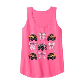 Coquette Bow Rc Truck RC Racing Remote Control Girl Mom Tank Top