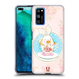 Head Case Designs Tee Und Cookie Süsse Hasen Soft Gel Handyhülle Hülle kompatibel mit Honor V30 Pro/View 30 Pro 5G