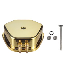 FUWTLP Billet Aluminum Valve Cover For Predator 420cc Non-Hemi For Honda GX390 GX270 and 13/15hp Engine Mini Bike Go Kart Gold