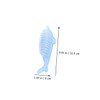 Healvian 5pcs Dolphin Shape Nail Cleaning Brush Fingernail Scrub for