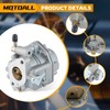 MOTOALL 146-0496 Carburetor with Fuel Pump oil filter Kit for