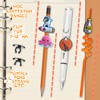 Hdagbnn 80PCS Mixed Pencil Toppers,Kawaii Globe Pencil Charms for Kids,Cute