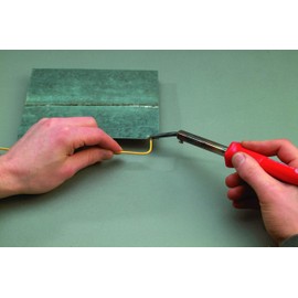 Rothenberger Industrial 35954 Lötnadel 230V 80W angeschrägt 45°, Flachform, Spitzform, Vernickelt