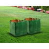 LIVIVO 2pc Garden Waste Bag - 82L Heavy Duty Large
