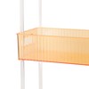 Acrylic Bathroom Storage Rack 3 Tiers Bathroom Counter Organizer Countertop