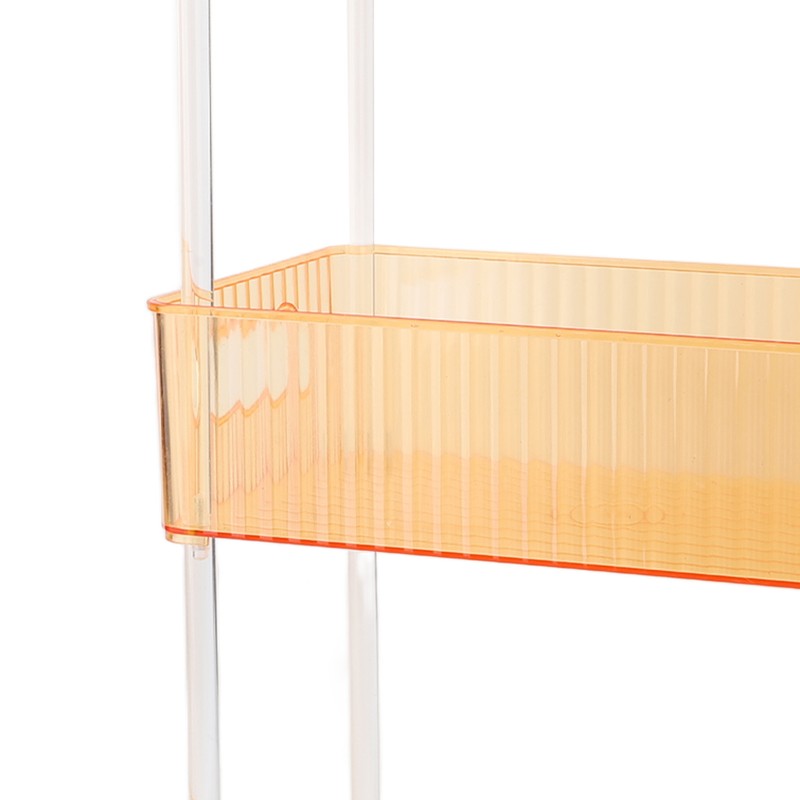 Acrylic Bathroom Storage Rack 3 Tiers Bathroom Counter Organizer Countertop