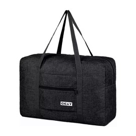 BEACH STONE Easyjet Underseat Bag 45x36x20 – Easy Fit Cabin Luggage to Jet2 Airline Bag – Carry on Hand Luggage Duffel Bag 20L (Black)