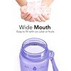 Hyeta 32oz Water Bottles with Straw - Stay Motivated and