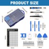 sourcing map 140 in 1 Magnetic Precision Screwdriver Set Electronics