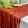 3 Pack Terrocotta Table Runner 21*160 Inch Cheesecloth Table Runner