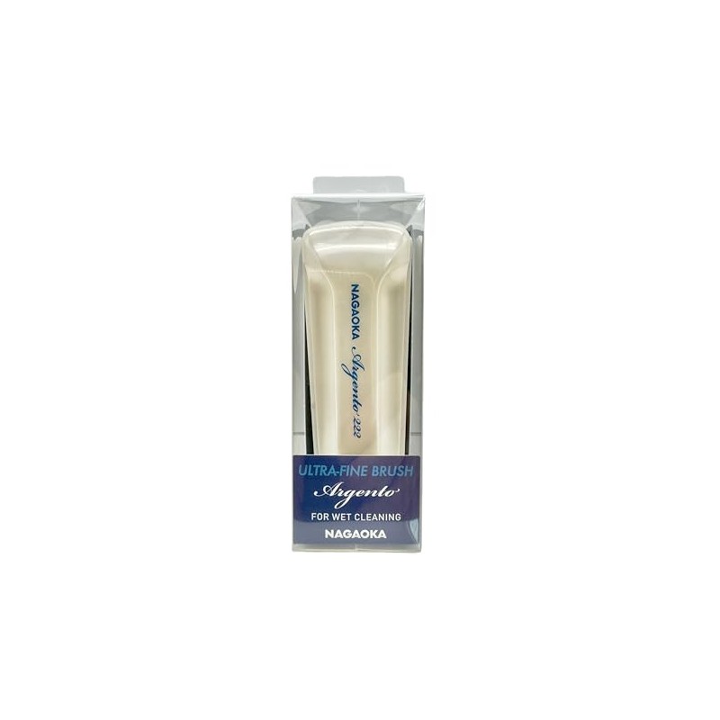 NAGAOKA Argento Ultra Fine Brush for Vinyl Wet Cleaning WCL222