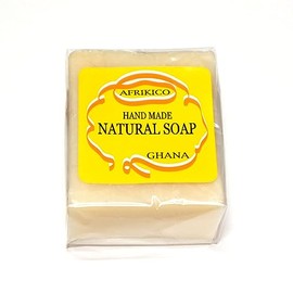 Afrikiko AFRIKICO Natural Soap (Moisturizing Ingredients Shea Butter), NATURAL SOAP with SHEA BUTTER Made in Ghana