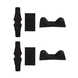 SPG Archery Arrow Rest Stickers - Anti-Slip and Protective - 2 Sets Arrow Rest Felt with 2 Arrow Holder Pad for Compound Bow Arrow Rest Self-Adhesive Arrow Rest Tape Kit Archery Accessories