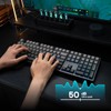 EPOMAKER TH108 Full Size Mechanical Keyboard, Wireless Gaming Keyboard with