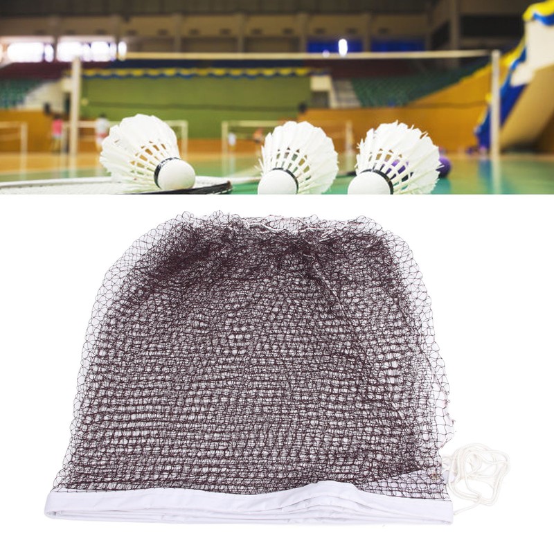 Badminton Net Only Portable Replacement Single Side Stitching Backyard Polyester