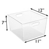 ClearSpace ClearSpace Clear Plastic Storage Bins C XL 4 Pack