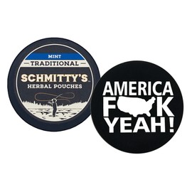DC Crafts Nation Skin Can Cover America with 1 Can Schmitty's Herbal Snuff Mint Pouches