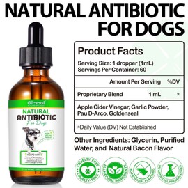 Oimmal Natural Antibiotic for Dogs Allergy Relief Apple Dog Itch Relief 60ML Multivitam