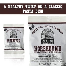 Claeys Horehound Hard Candy, 6 oz (Pack of 3)