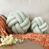 VBGYA Knot Ball Pillow, Round Decorative Throw Pillows Cushion, 11