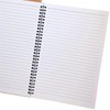 Spiral Bound Notebook, 2Pack Wirebound Notebook, Fights Ink Bleed, 120