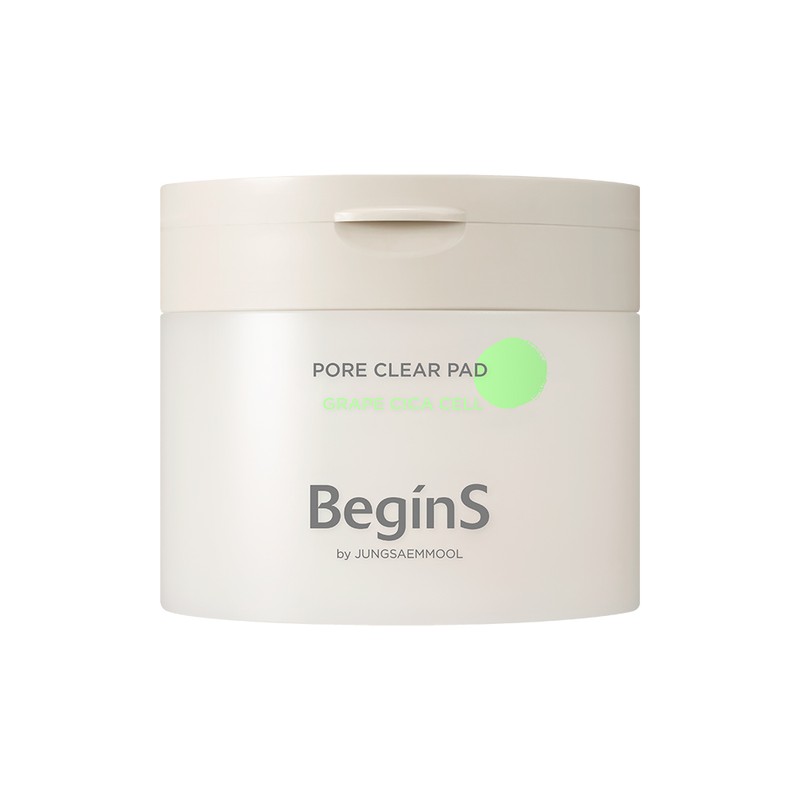 Begins by JUNGSAEMMOOL Pore Clear Pad 70 sheets / 비긴스