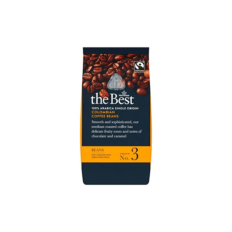 Morrisons The Best Colombian Coffee Beans, 227g