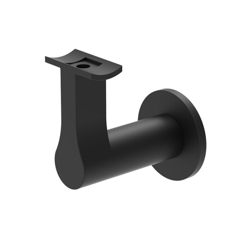 Inline Design Round Slim Stainless Steel 316 Handrail Bracket (Matte