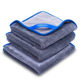 Car Wash Towel, Microfiber Cloth, Thick Fiber, Twist Pile, Super Absorbent Cloth, Soft, Microfiber Towel, For Car Washing Households, Quick Drying, Cleaning, Wiping, Scratch Prevention, 3 Pieces (40 x 40)