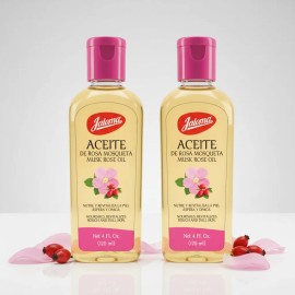 Aceite De Rosa Mosqueta Jaloma 120 Ml Pack 2 Todo Tipo De Piel