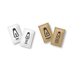 Salt Sachets (400) & Pepper Sachets (400)