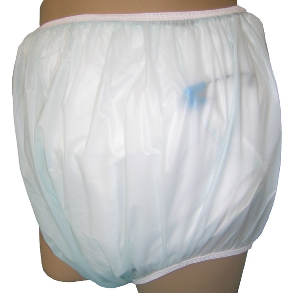 Baby Pants Blue Pastel Adult Pullon Plastic Pants - XL