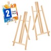 ESRICH 2pcs 17 Inch Tabletop Easels, Easel Stand for Painting,Tripod,