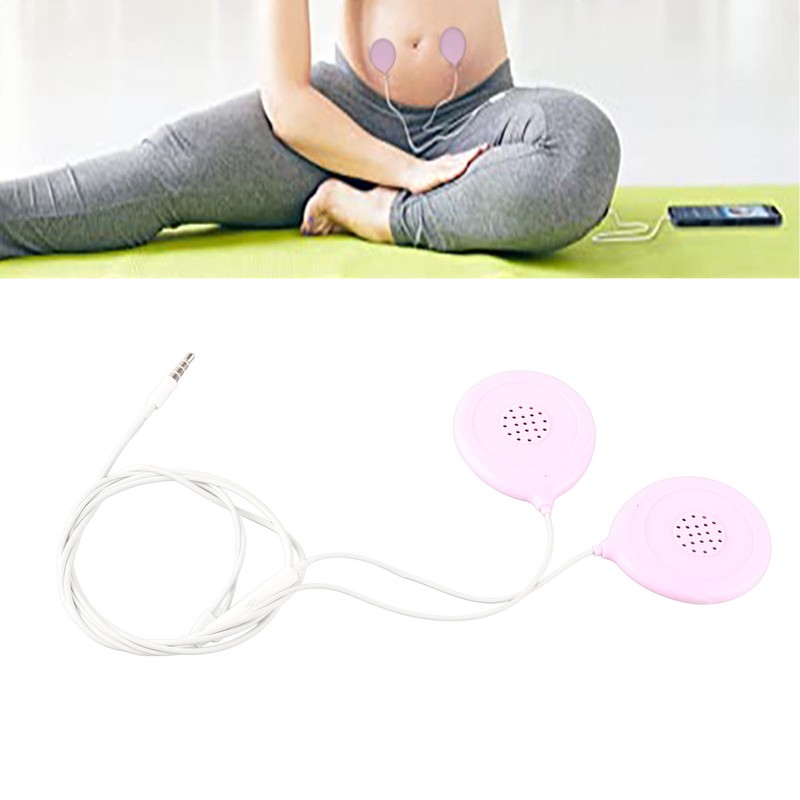 Baby Bump Headphones Professional Portable Music Play Prenatal Belly Speaker