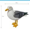 Quay Traders Nautical Theme Resin 22 cm Seagull