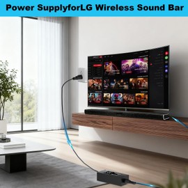 25V Power Adapter, Compatible with LG SoundBar LG Musicflow SK5Y SK6Y SK8Y NB3732A NB4533A NB3540 NB3730A NB4530 NB5540 NB5541 AS851 LAS851M DA-50F25 DA-38A25 EAY62909702 Charger