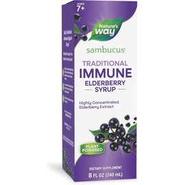 Nature’s Way Suplemento Alimenticio de Baya de Saúco en Líquido, 240 ml