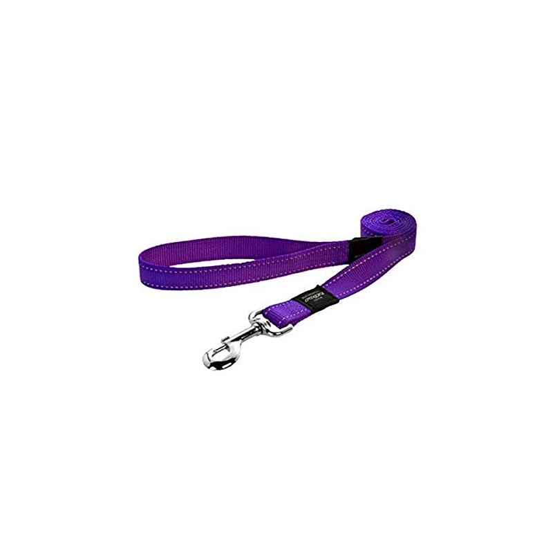 Rogz Classic Reflective Dog Lead Purple Extra Large