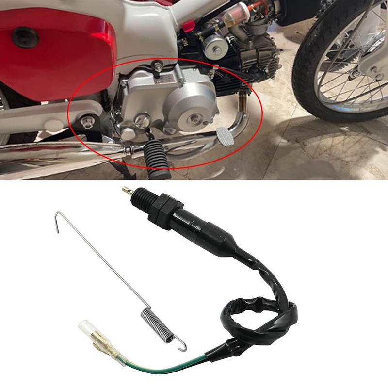 AUTOVIC Motorcycle Universal Rear Brake Light Switch with Spring Kit
