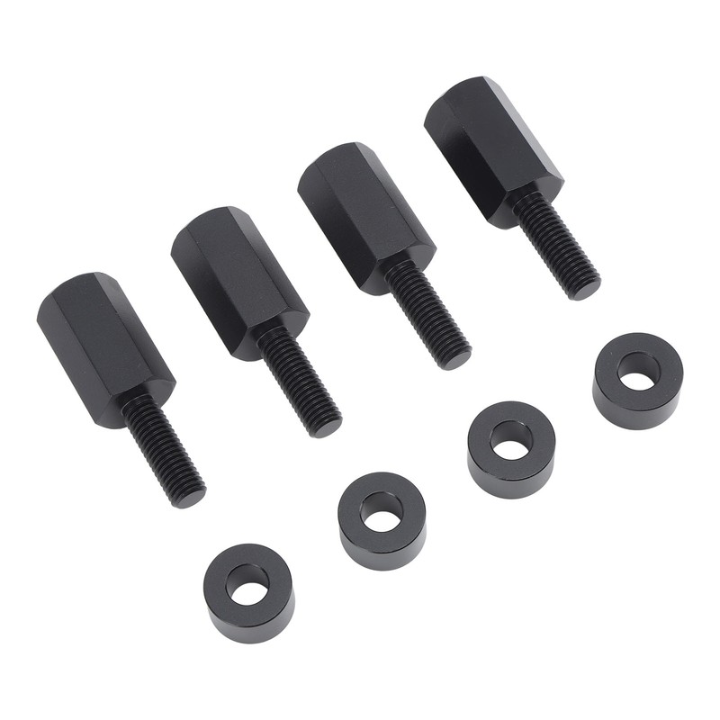 4Pcs Seat Lift Mount Kits 2 Inch Black Reliable Rugged