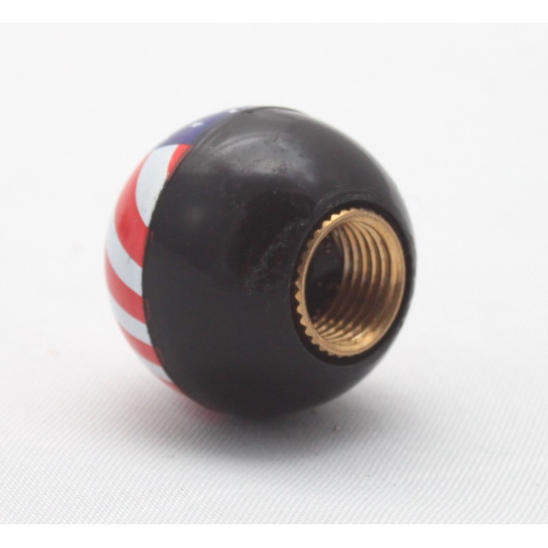 4x Valve Caps Ball USA Flag USA America America Valve