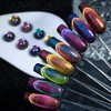 Elotraf 9D Chameleon Holographic Cat Gel Nail Polish with Double