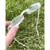 Calabria 714 Flexie Oval Rimless Reading Glasses +1.00 Ice Men/Women