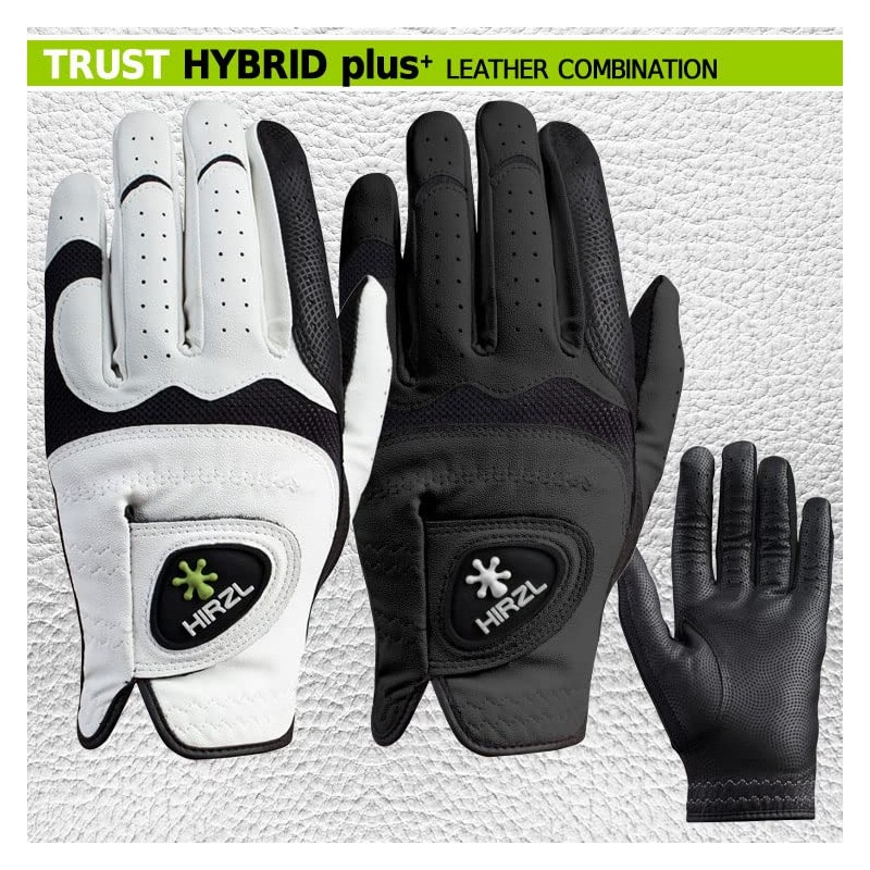 HIRZL (Hartzel) TRUST HYBRID Plus Gloves, Men's, Left Hand, WHT