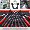 Keadic 10 Pcs Car Repair Tool Kit with Storage Bag,