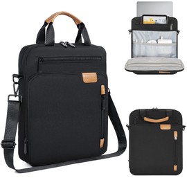 13.3-14 Inch Laptop Sleeve Bag, Padded Carrying Case for MacBook Pro M3/M2 14" /13", MacBook Air 13.6" M3/M2 2024/2022, Surface Pro AI PC/9/8 13",Protective Bag with Accessory Pocket