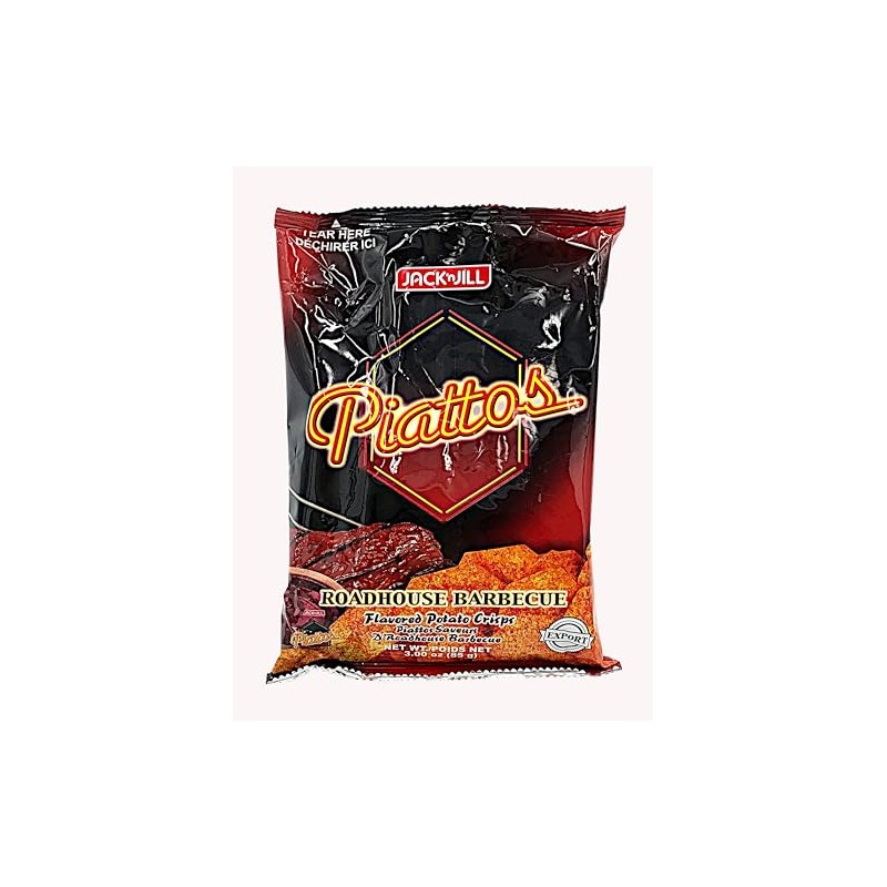 Jack n Jill piatos roadhouse barbeque 85g